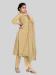 Picture of Amazing Silk Beige Straight Cut Salwar Kameez