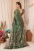 Picture of Classy Chiffon & Satin Dark Olive Green Saree