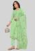 Picture of Ideal Silk Spring Green Straight Cut Salwar Kameez