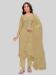 Picture of Appealing Silk Rosy Brown Straight Cut Salwar Kameez