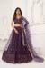 Picture of Appealing Net Black Lehenga Choli