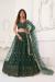 Picture of Graceful Net Sea Green Lehenga Choli