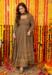 Picture of Fine Georgette Rosy Brown Readymade Gown