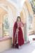 Picture of Charming Georgette Maroon Readymade Gown