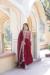 Picture of Charming Georgette Maroon Readymade Gown