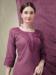 Picture of Cotton Dark Olive Green Readymade Salwar Kameez