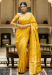 Picture of Radiant Silk Dark Golden Rod Saree