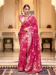 Picture of Pleasing Silk Light Pink Saree