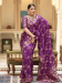 Picture of Resplendent Silk Purple Saree