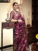 Picture of Shapely Silk Maroon Saree