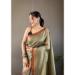 Picture of Marvelous Silk Dark Grey Saree