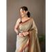 Picture of Exquisite Silk Tan Saree