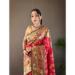 Picture of Good Looking Silk Crimson Saree