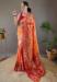 Picture of Splendid Silk Tomato Saree