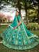 Picture of Magnificent Silk Dark Cyan Lehenga Choli