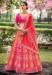 Picture of Lovely Silk Crimson Lehenga Choli