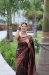 Picture of Alluring Silk Brown Saree