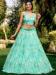 Picture of Bewitching Net Powder Blue Lehenga Choli