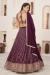 Picture of Grand Georgette Maroon Lehenga Choli