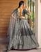 Picture of Wonderful Chiffon Dark Slate Grey Lehenga Choli