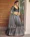 Picture of Wonderful Chiffon Dark Slate Grey Lehenga Choli