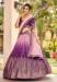 Picture of Superb Chiffon Orchid Lehenga Choli