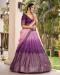 Picture of Superb Chiffon Orchid Lehenga Choli