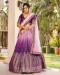 Picture of Superb Chiffon Orchid Lehenga Choli