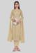 Picture of Beauteous Silk Tan Straight Cut Salwar Kameez