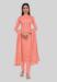 Picture of Statuesque Silk Light Salmon Straight Cut Salwar Kameez