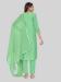 Picture of Silk Dark Sea Green Straight Cut Salwar Kameez