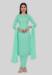 Picture of Medium Aqua Marine Straight Cut Salwar Kameez