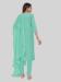 Picture of Medium Aqua Marine Straight Cut Salwar Kameez