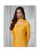 Picture of Fine Silk Yellow Readymade Salwar Kameez