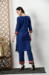 Picture of Elegant Cotton Midnight Blue Kurtis & Tunic