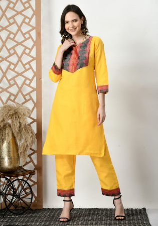 Picture of Fascinating Cotton Sandy Brown Kurtis & Tunic