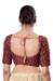 Picture of Admirable Silk Maroon Designer Blouse