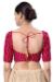 Picture of Gorgeous Silk Crimson Designer Blouse