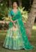 Picture of Enticing Silk Teal Lehenga Choli