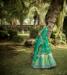 Picture of Enticing Silk Teal Lehenga Choli