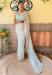 Picture of Nice Georgette Powder Blue Saree