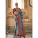 Picture of Wonderful Silk Dark Slate Grey Saree