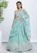 Picture of Appealing Net Cadet Blue Lehenga Choli