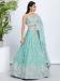 Picture of Appealing Net Cadet Blue Lehenga Choli