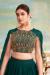 Picture of Sublime Georgette Dark Green Readymade Lehenga Choli