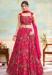 Picture of Wonderful Georgette Deep Pink Readymade Lehenga Choli