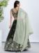 Picture of Marvelous Silk Dark Olive Green Lehenga Choli