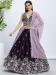 Picture of Gorgeous Silk Purple Lehenga Choli