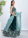 Picture of Sightly Silk Midnight Blue Lehenga Choli