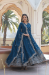 Picture of Sightly Georgette Midnight Blue Readymade Gown